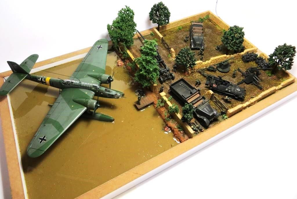 Miniafv A German Camp Wwii 1 72 Scale Diorama By Mehmet Küçük